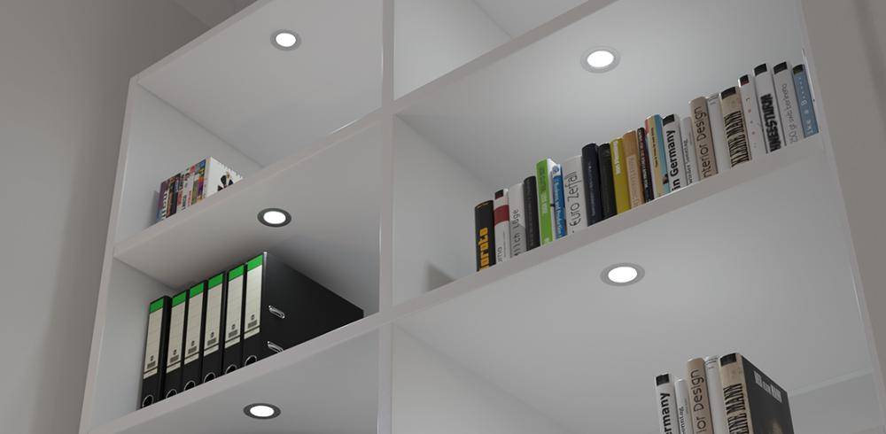 EcoPower Flood Alu Op. nw12VDC, 1.7W