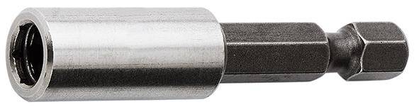 Bithalter mit Magnet 1/4"1/4"-6-kant 75mm FORMAT