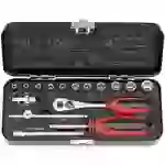 Steckschlüssel-Satz 1/4" 16-teilig FORMAT Steckschlüssel-Satz 1/4" 16-teilig FORMAT