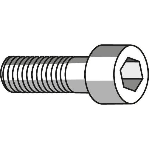 IHTec Spannschraube für Stechklemmhalter 4 mm HS0620C