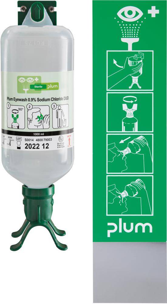 Augenspülstation Duo, incl.1 Fl.1000 ml