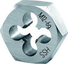 Schneideisen Sechskant HSS DIN382 M36 FORMAT