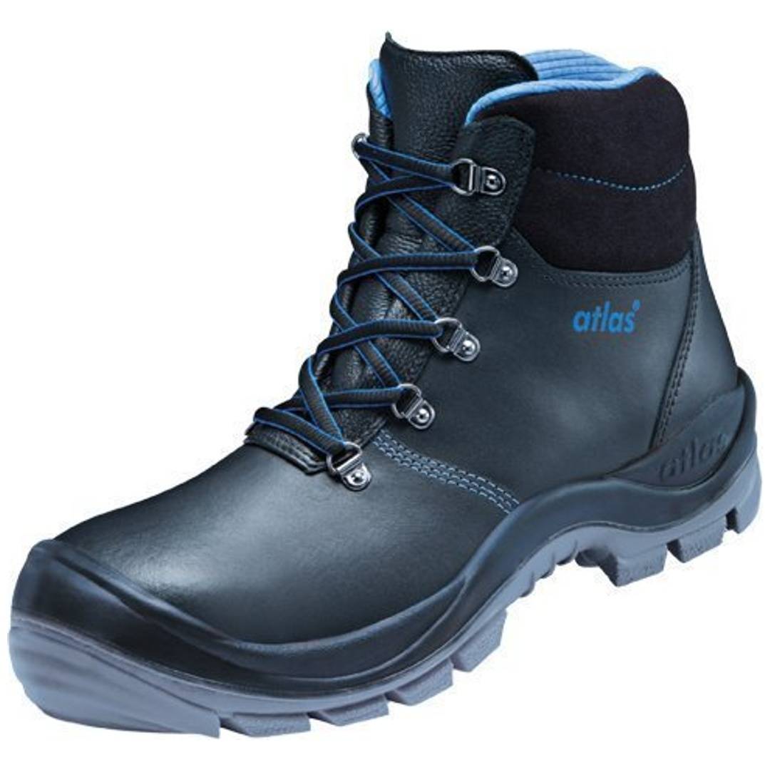 Atlas Sicherheitsstiefel DUO SOFT 735 S3 SRC HI HRO DGUV W12 Gr. 47 schwarz