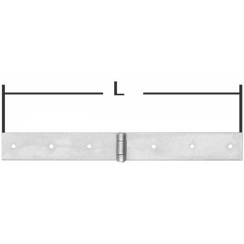 Kistenbänder 35x2,5x400mmhell verz.