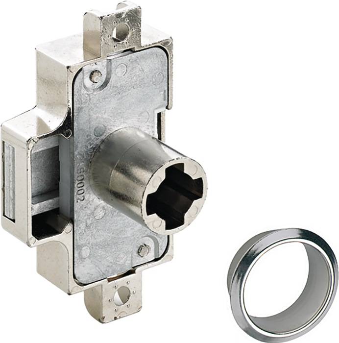 Zylinderdrehstangenschloss re./li.25mm HETTICH