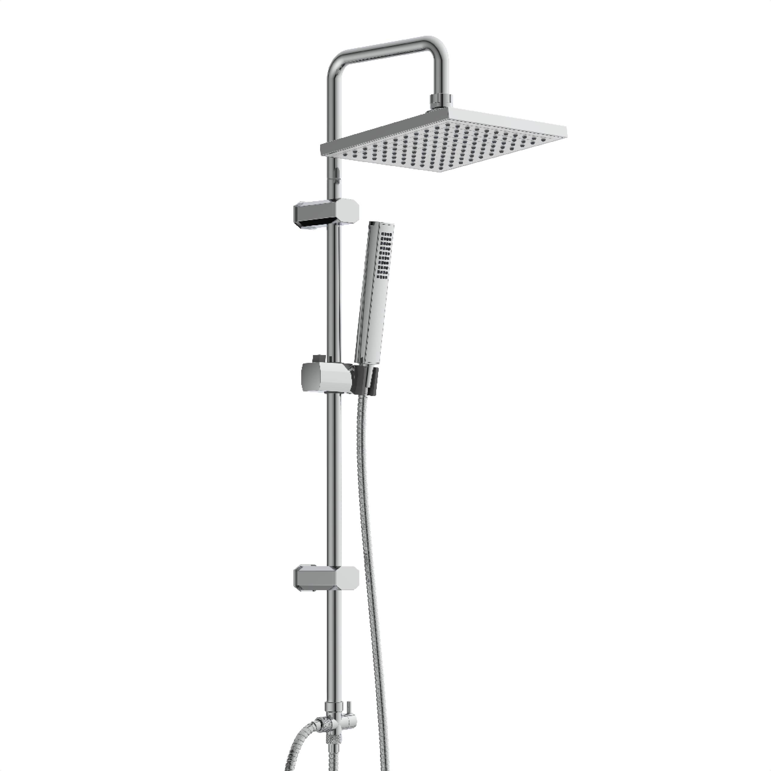 TOKYO Überkopfbrause-Set, Chrom