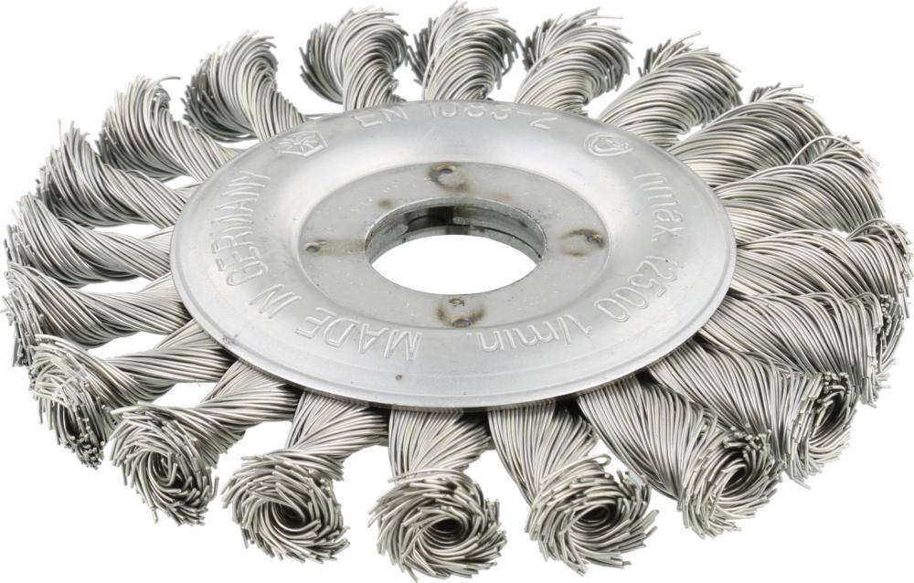 Rundbürste Rostf. 115x12mm gezopft Osborn