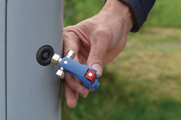 Doppel-Schaltschrankschlüssel SuBMaker Quadro Plus 14 Funktionen Bitaufn.