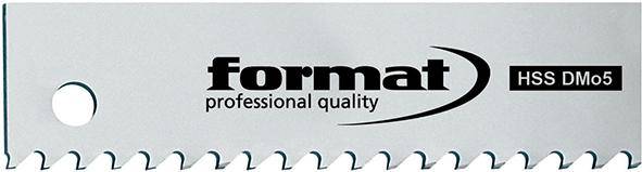 Maschinensägeblatt HSS Z4Z4 pro Zoll 400x30x1,50mm FORMAT