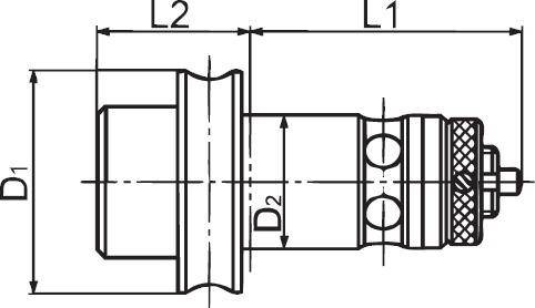 Gewindebohrer-Einsatz GE26 MK2 Fahrion