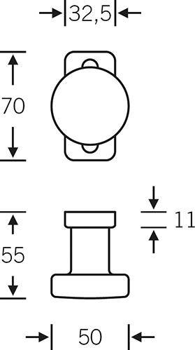 PT-Türknopf, 07 0829,a.Ros.oval,Alu F1