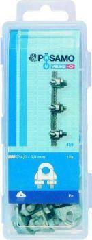 Drahtseilkl.ehem.DIN 741 Zn 3mm/M4 1/8" a 15Stk SB