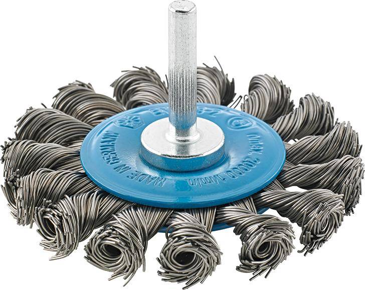 Rundbürste Stahl gezopft 75x6x mm FORMAT