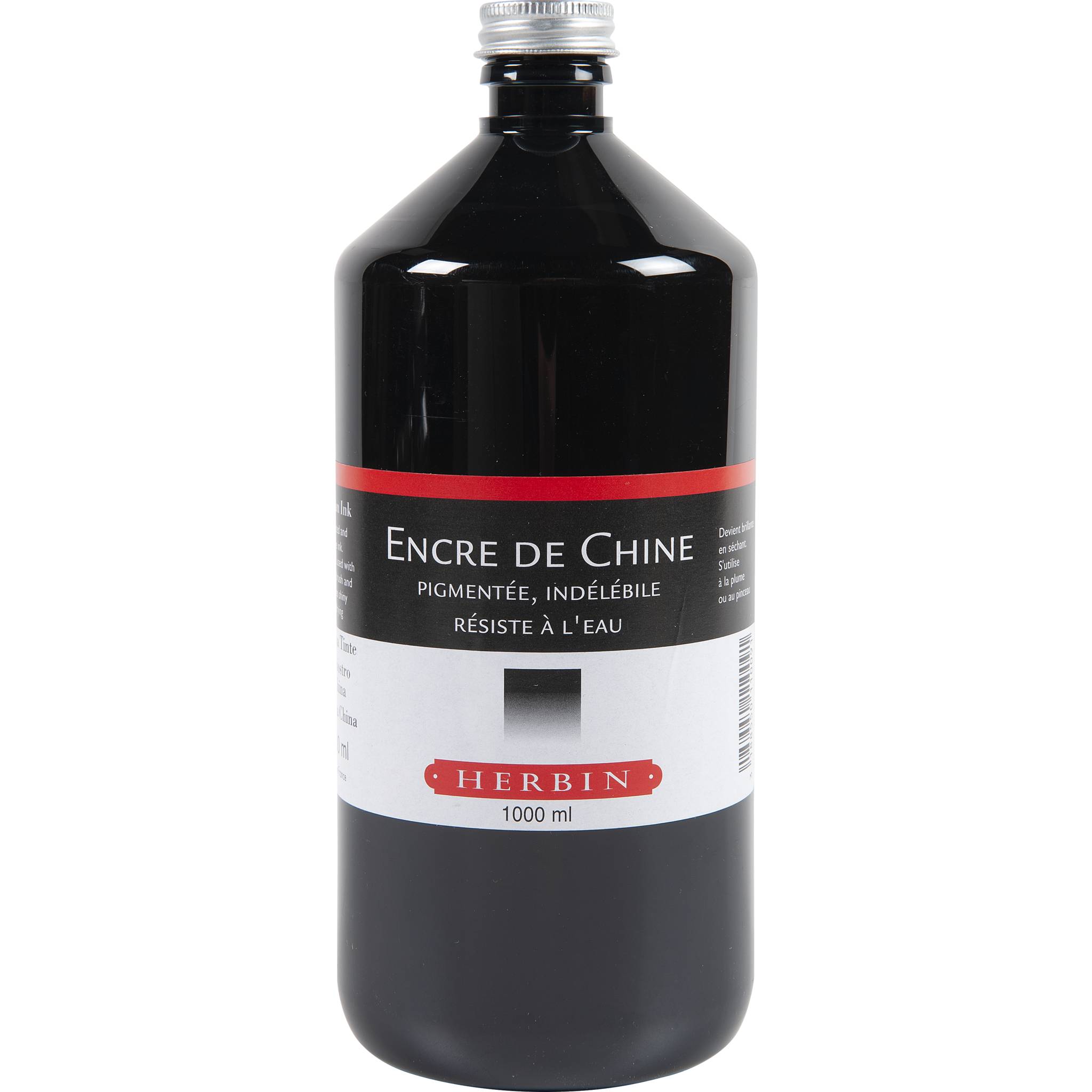 Jacques Herbin Schwarze Chinatusche 1000ml - Schwarz 11009T