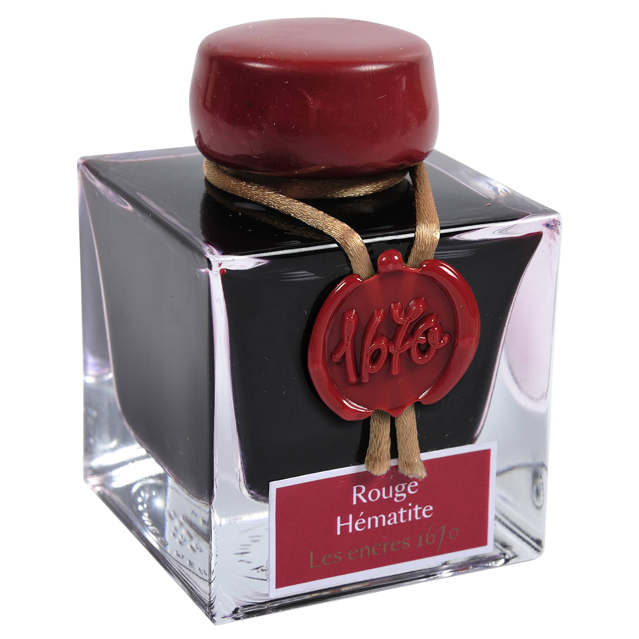 Jacques Herbin Tinte 1670 Rouge Hématite, Flakon 50ml - Rouge hématite 15026JT