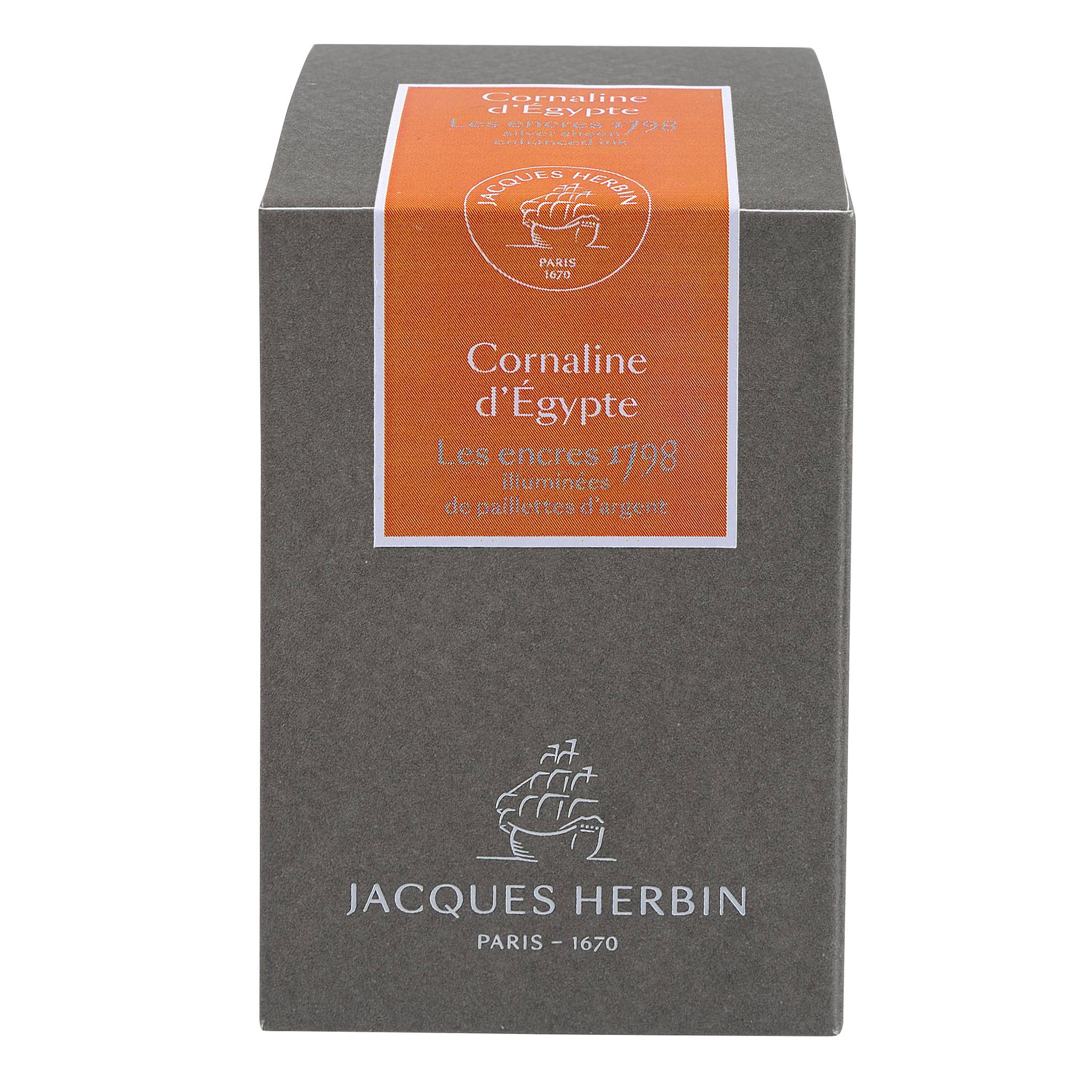 Jacques Herbin Tinte 1798 Cornaline Flakon 50ml Cornaline d'Egypte 15556JT