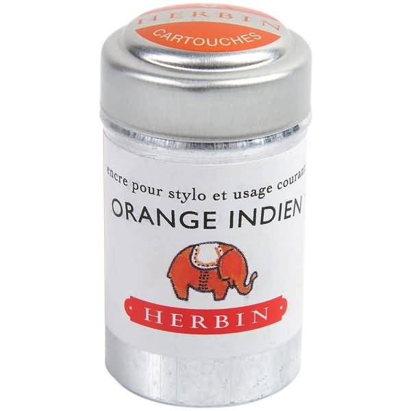 Tintenpatronen VE=Dose mit 6 Stück Indisch orange
