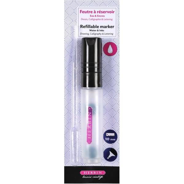 Filzstift auffüllbar 10mm schräge Spitze