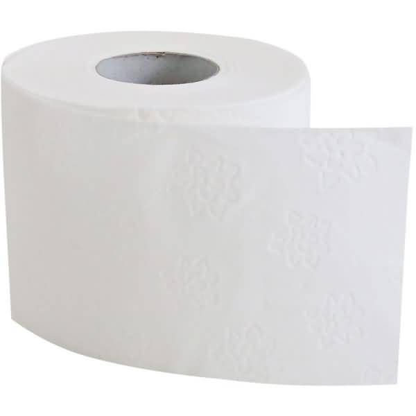 Toilettenpapier Kleinrolle RC 2-lagig 11,5x9,6cm weiß VE=8 Rollen