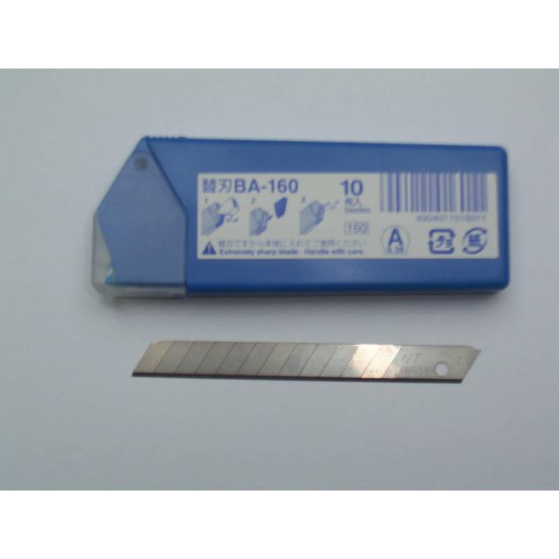 NT Cutter Ersatzklingen BA-160, Klingenbreite: 9 mm