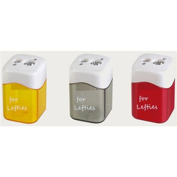 Dosenspitzer doppelt eckig Magnesium Linkshänder farbig sortiert