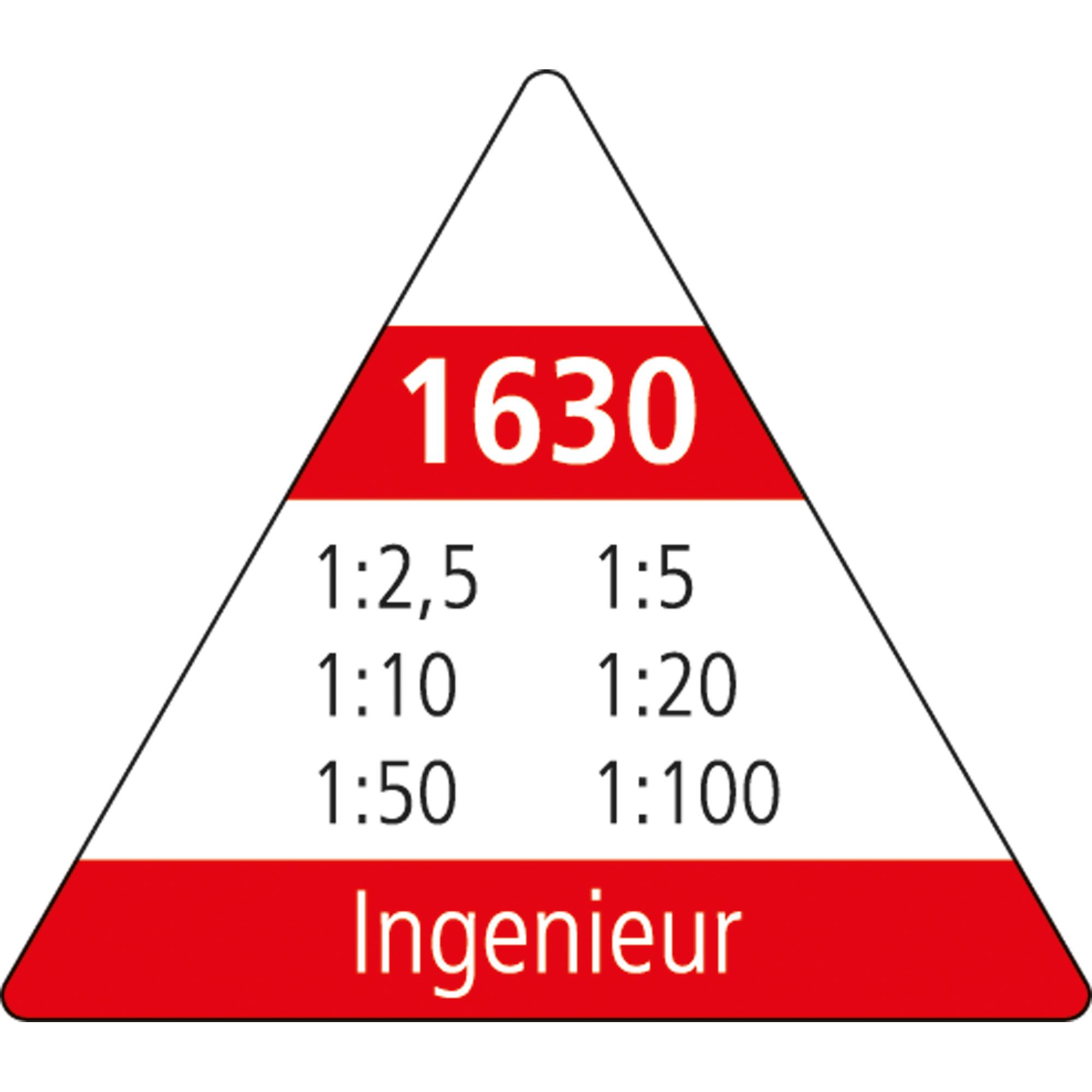 M+R Dreikantmaßstab Ingenieur 16300010 30cm