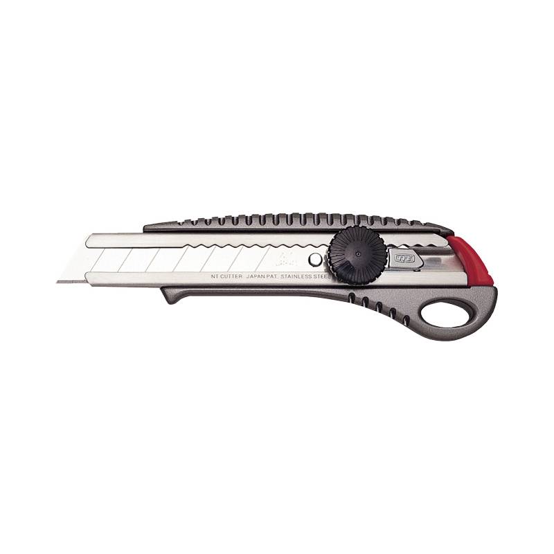 NT Cutter L-550GP, Aluminium-Gehäuse, 18 mm, anthrazit