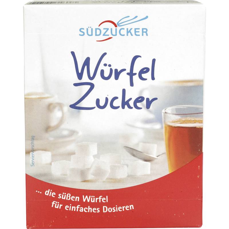 SÜDZÜCKER Würfelzucker, 500 g Box
