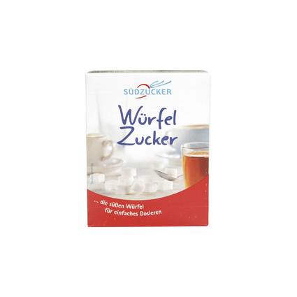 Packung mit „Südzucker Würfel Zucker