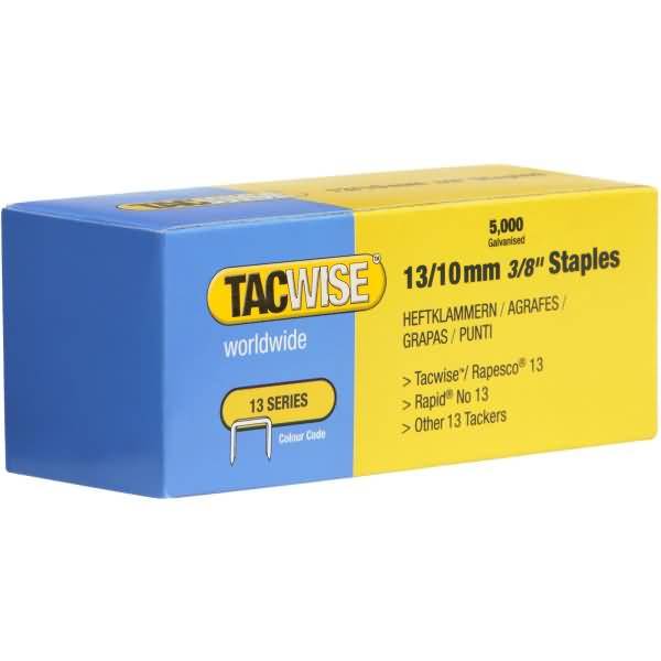 Heftklammern 13/10mm verzinkt VE=5000 Stück
