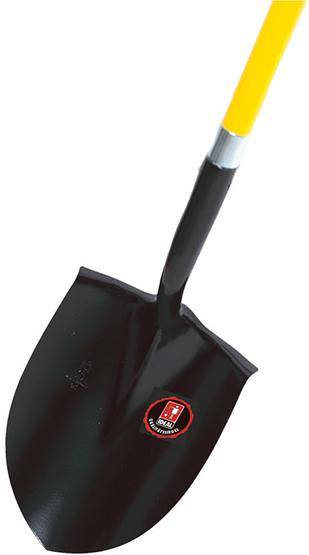 Spatenschaufel schwarz klein Gr1 m Fieberglasst