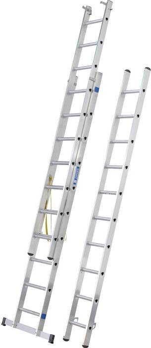 Mehrzweckleiter Skymaster DX 3x12 Sprossen L.3,54-8,3m Arbeits-H.9m Zarges