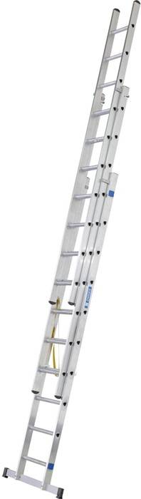 Mehrzweckleiter Skymaster DX 3x10 Spr. L.2,98-6,65m Arbeits-H.7,35m Zarges