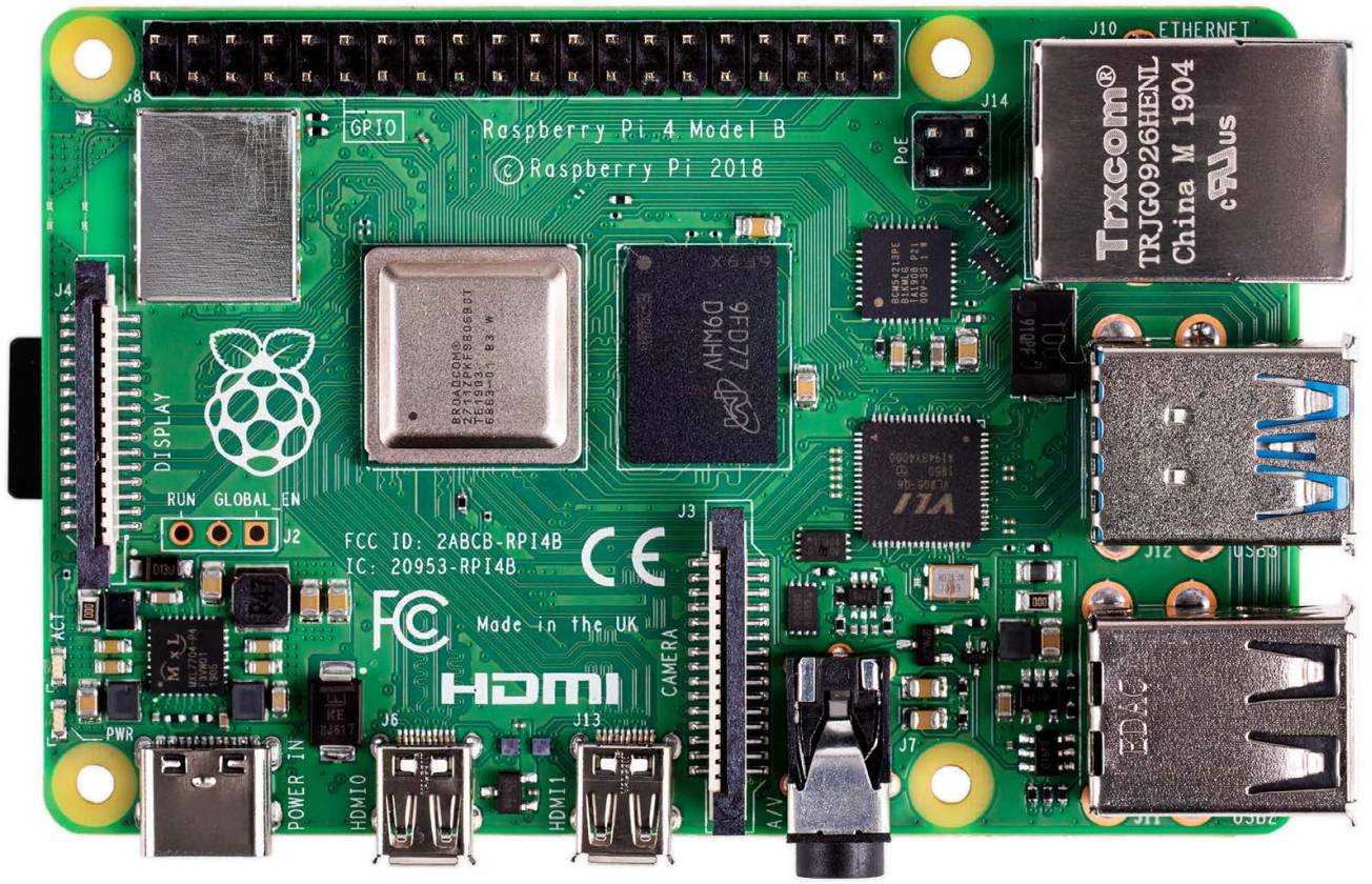 Raspberry Pi 4 Model B - Einplatinenrechner - Broadcom BCM2711 / 1.5 GHz