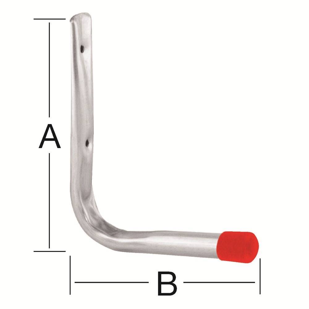 Vormann Wandhaken L Form 165X150 mm verz.