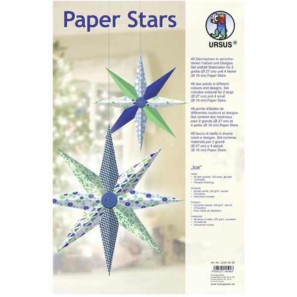 Bastelset Stars Ice inklusive Anleitung