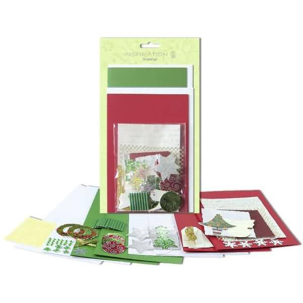 Kartenset Winter VE=4 Karten + 4 Kuverts