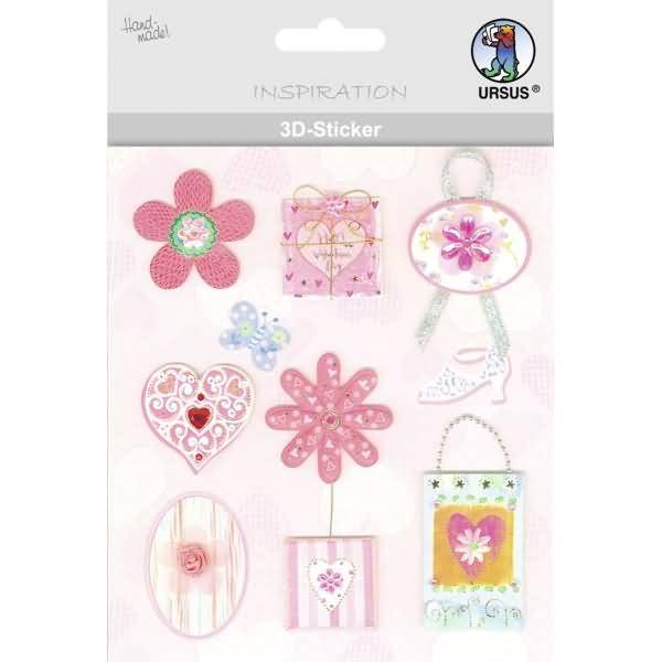 3D-Sticker Motiv 9 - Valentinstag