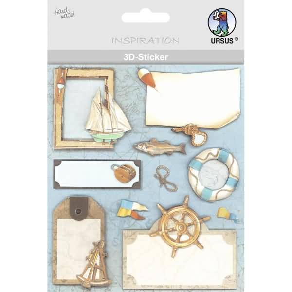 3D-Sticker Motiv 20 - Meer