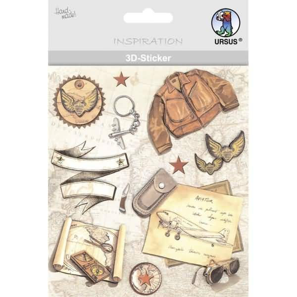 3D-Sticker Motiv 22 - Abenteuer