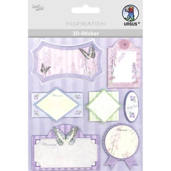 3D-Sticker Motiv 30 - Schilder