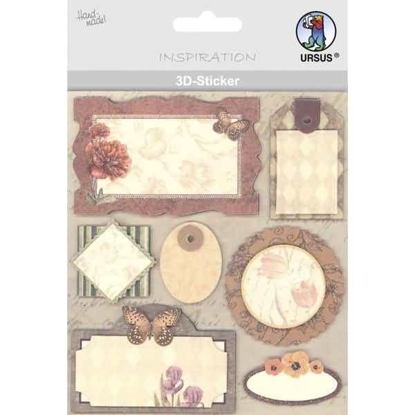 3D-Sticker Motiv 38 - Rahmen