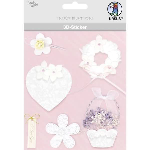 3D-Sticker Motiv 52 - Blüten