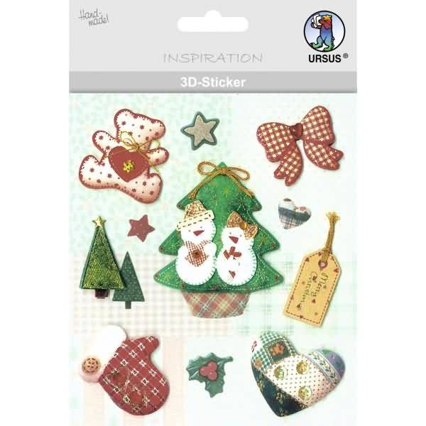 3D-Sticker Motiv 71 - Weihnachten