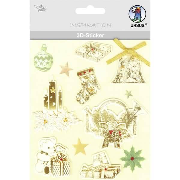 3D-Sticker Motiv 78 - Weihnachten