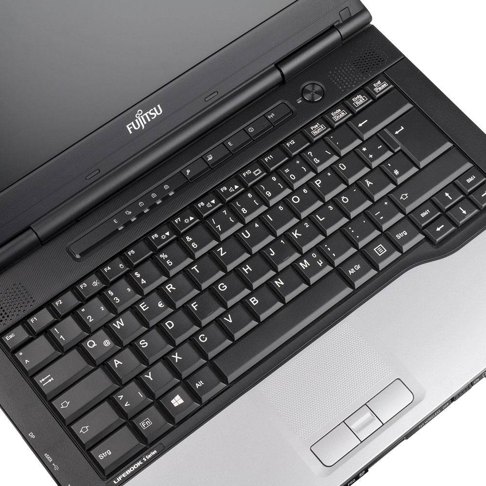 Fujitsu Lifebook S752 (B-Ware) 35,6cm (14") Notebook (i5 3320M 2.6GHz, 8GB, 500GB, DVD-RW, WXGA, UMTS) + Win 7