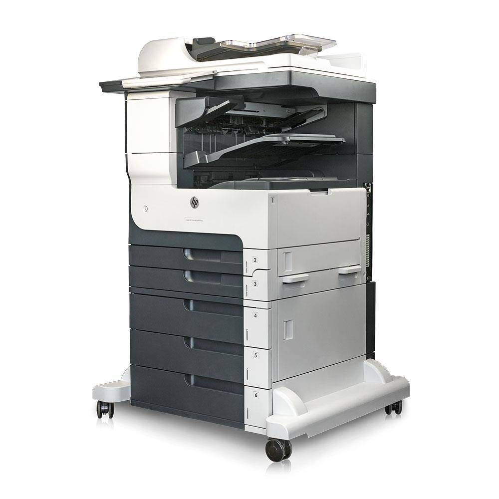 HP LaserJet MFP M725z (Refurbished) AIO Drucker s/w (P/N: CF068A, 320GB, 41 S/min., 1200 DPI, GigaBit, Touchscreen)