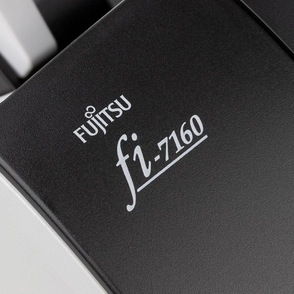 Fujitsu fi-7160 (Refurbished) Dokumentenscanner (60 S/min. farbe, 600x600 dpi, ADF, Duplex, USB 3.0) Schwarz