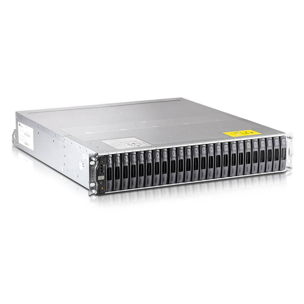 NetApp DS2246 (Refurbished) Disk Shelf (Erweiterung) 48,2cm (19"), 24x 600GB SAS 2.5", 2x IOM6 Controller