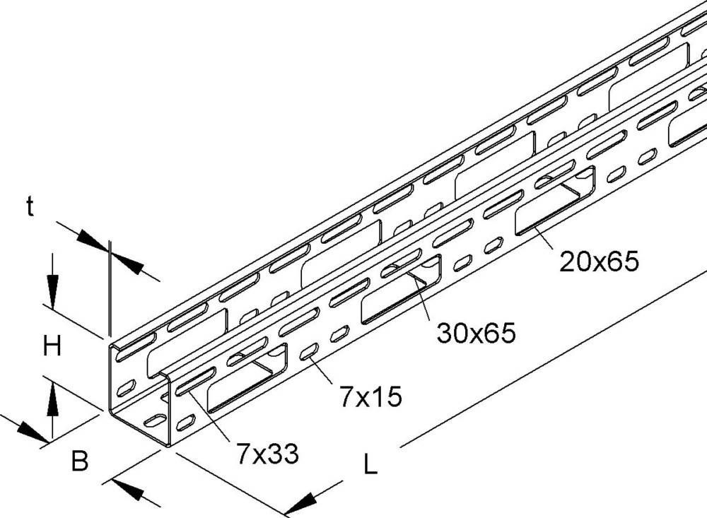 Niedax Verteilerrinne RSV 50.050